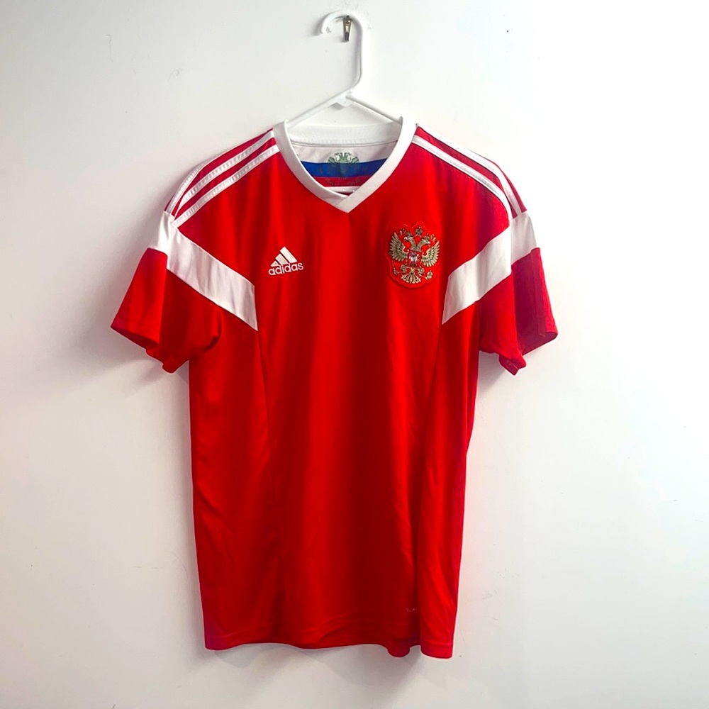 adidas Men’s Russia Home Jersey Mens 2018 - Red - World Cup 2018 (Size Medium)